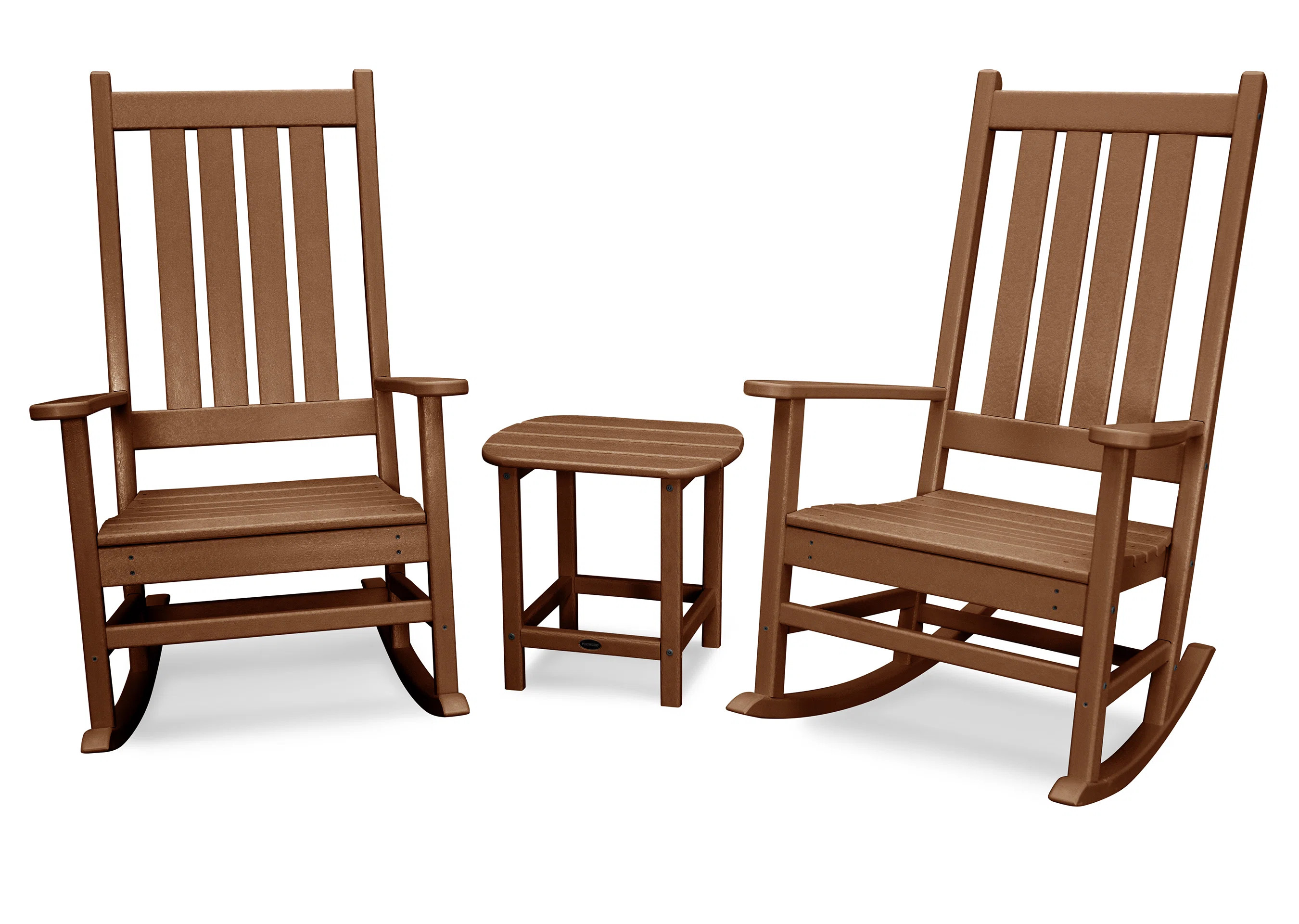 POLYWOOD® POLYWOOD Vineyard 3-Piece Rocking Set & Reviews | Wayfair | Wayfair North America