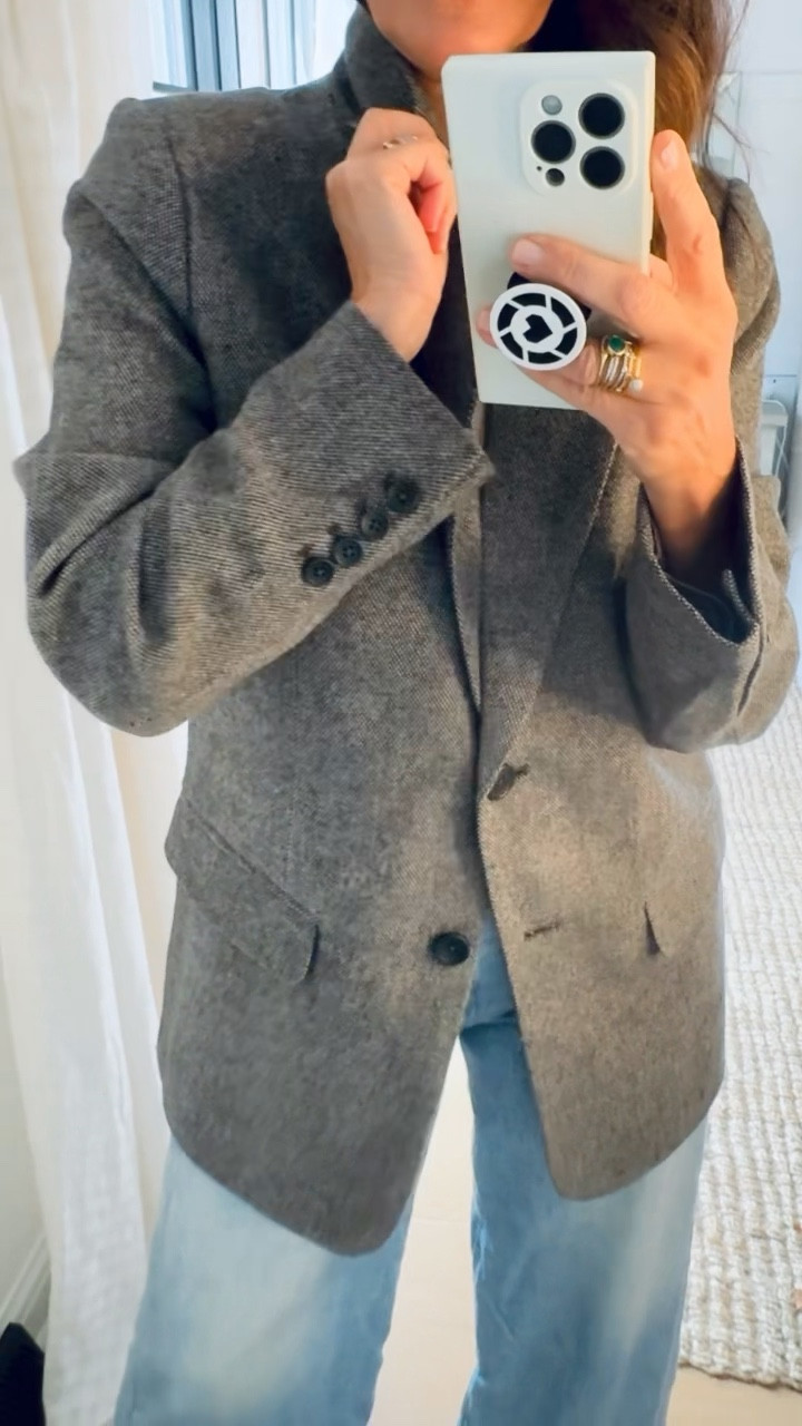 Love love love 
This fall blazer!! Weee with jeans or a slip dress - sooo many ways! 
Fabric from Italy and beautifully made! Great value like amazing !! 

#LTKTravel #LTKWorkwear #LTKFindsUnder100