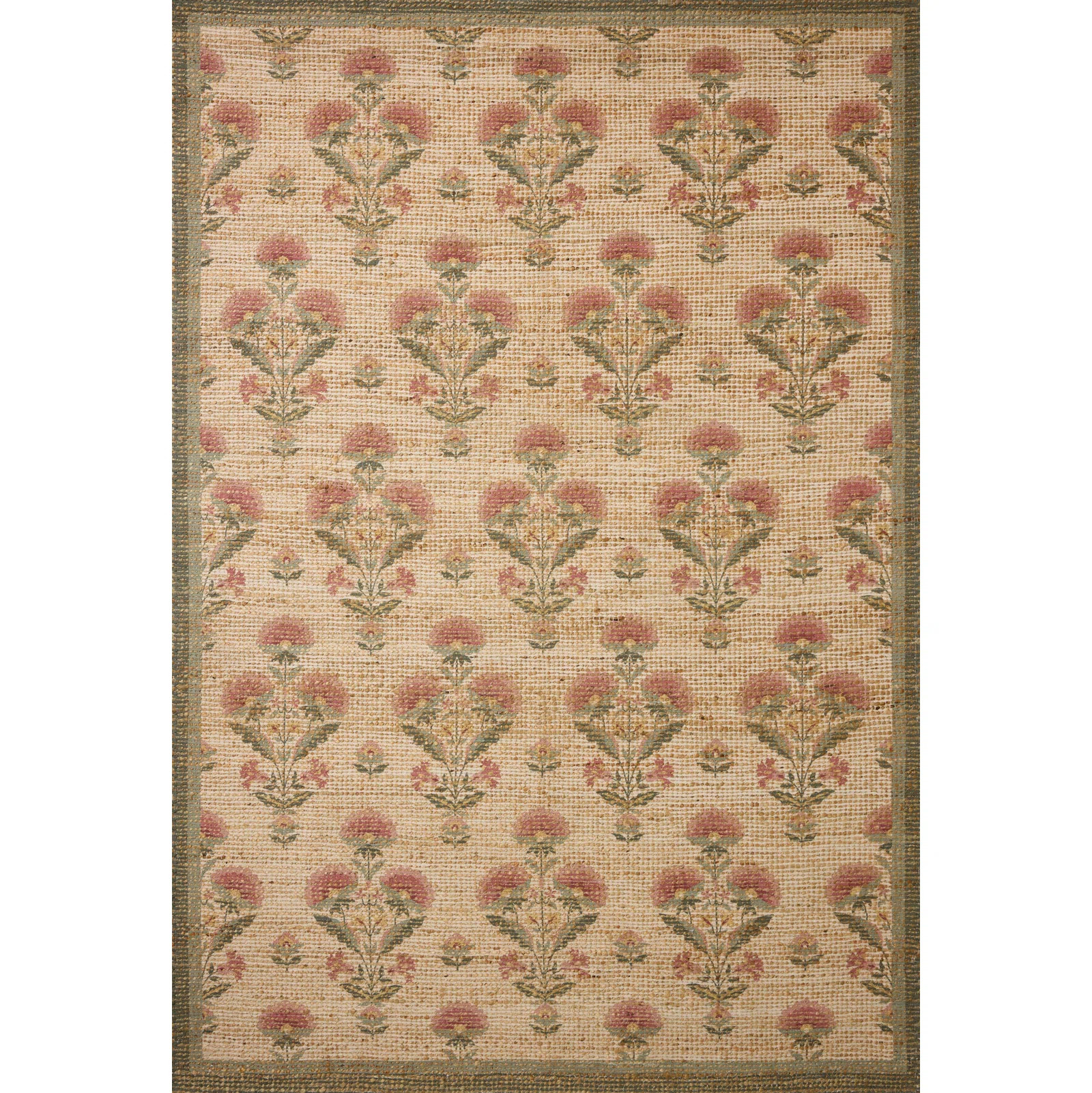 Chris Loves Julia x Loloi Rue Sage / Blush Area Rug | Wayfair North America