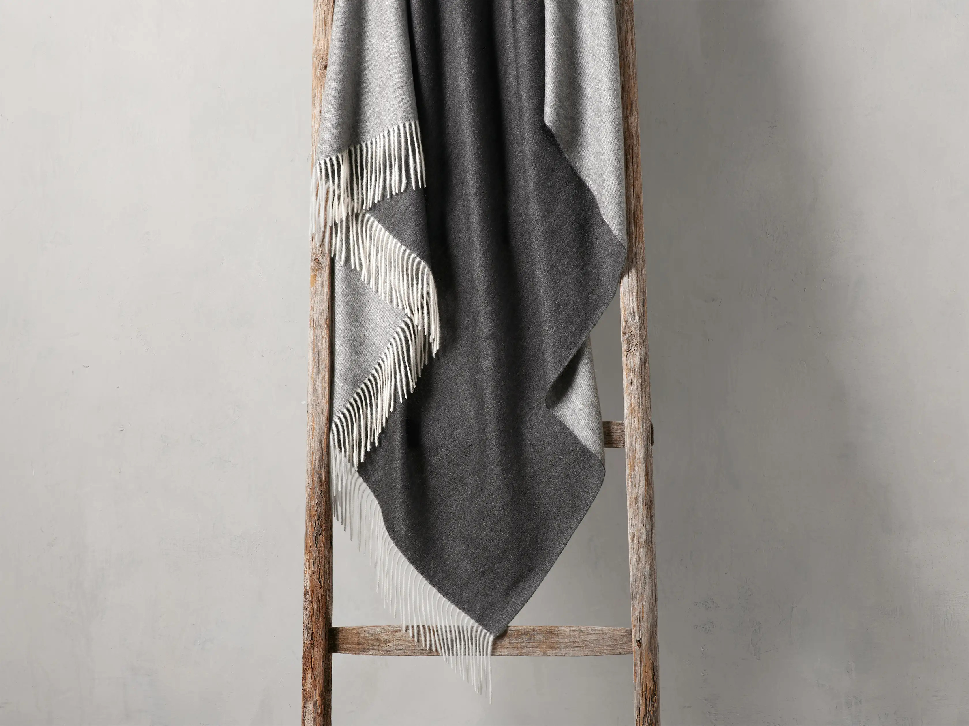 Melange Cashmere Throw | Arhaus