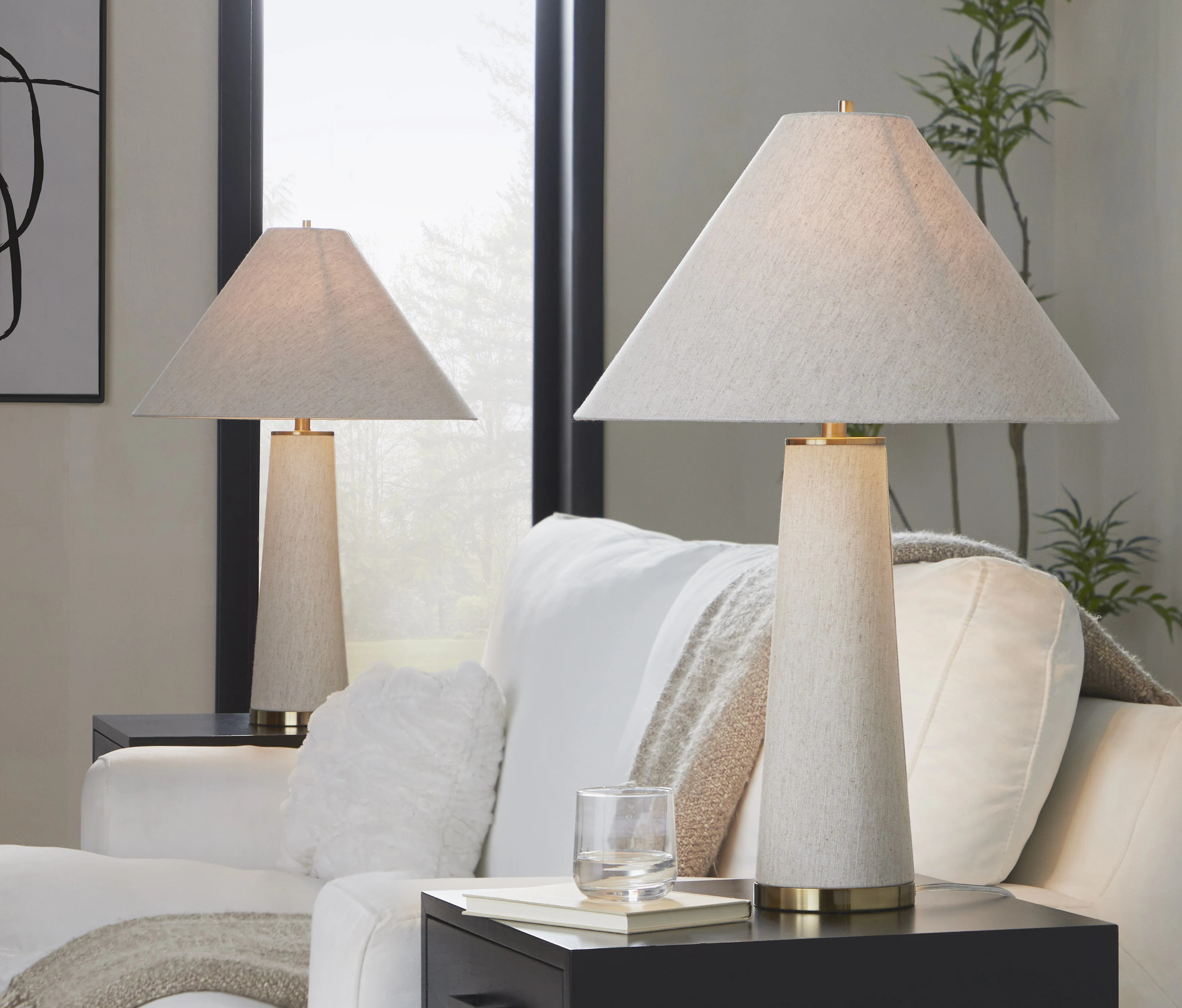 Jeremiaha 28" Metal Table Lamp (Set of 2) | Wayfair North America