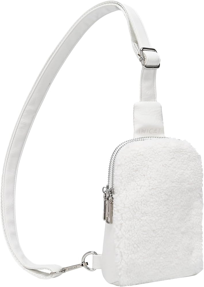 INICAT Small Sling Bag Fanny Packs Crossbody Bags Gifts for Women Men | Amazon (US)