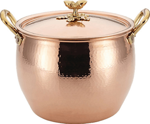 Ruffoni Historia Covered Stockpot · 7.5 QT · Copper | Curated