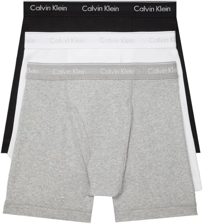 Calvin Klein Men's Cotton Classics 3-Pack Boxer Brief | Amazon (US)