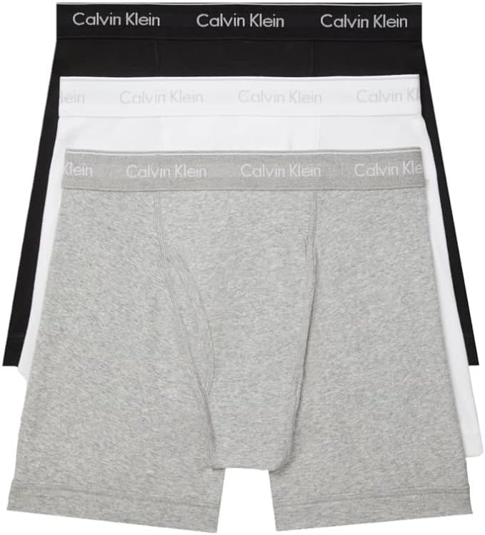 Calvin Klein Men's Cotton Classics 3-Pack Boxer Brief | Amazon (US)