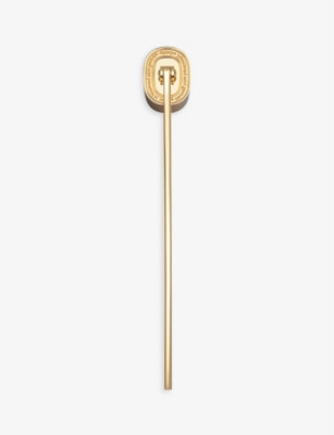Logo-engraved gold-tone metal candle snuffer | Selfridges