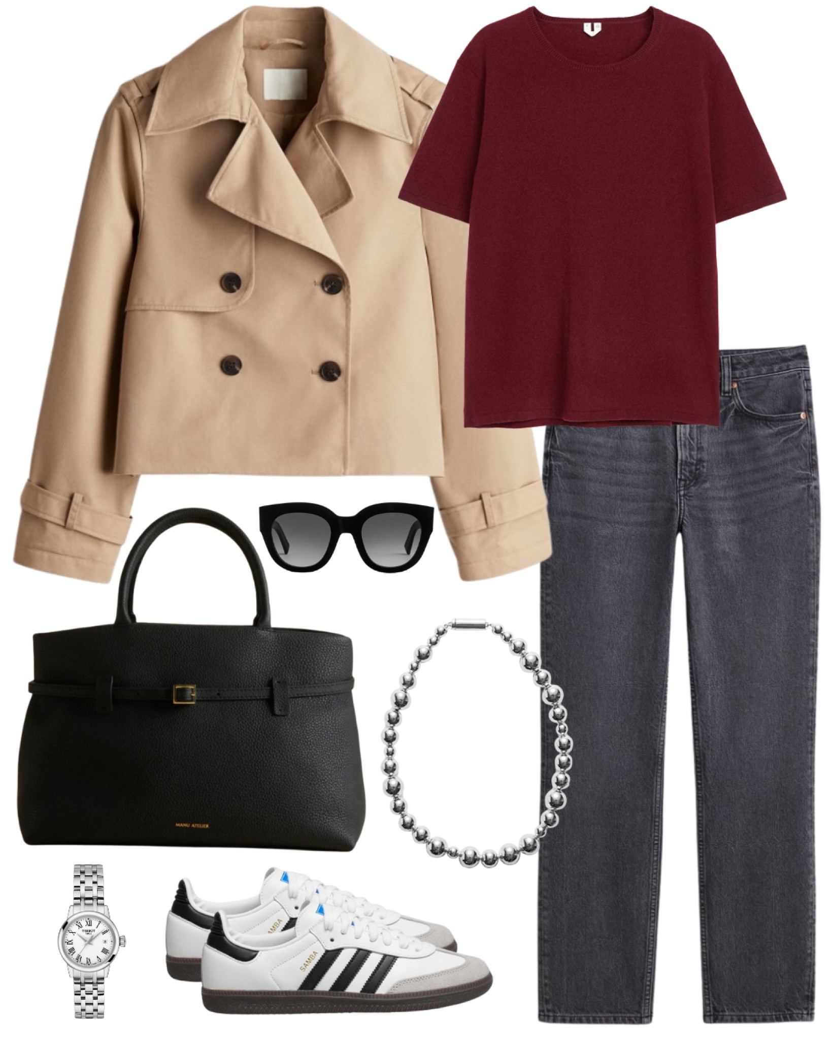 Fall hues, burgundy, camel and grey, trench jacket, cashmere top, fall outfits

#LTKSeasonal #LTKStyleTip #LTKOver40