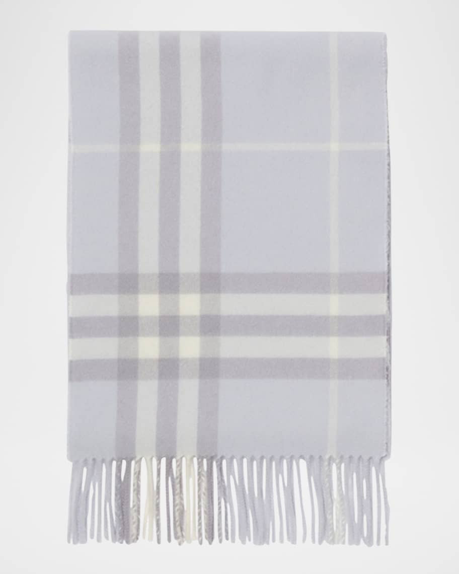 Burberry Giant Check Cashmere Scarf | Neiman Marcus