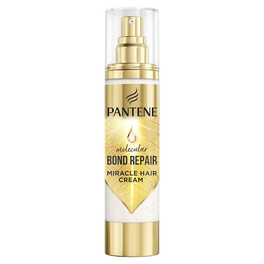 Pantene Molecular Bond Repair Leave In Cream 90ml, Hair Treatment With Pro-V Concentrated Formula... | Amazon (UK)