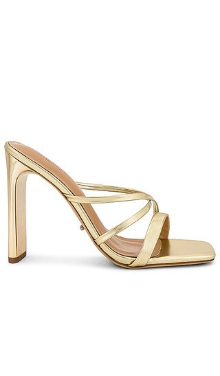 Fior Sandal in Gold Nappa Metallic | Revolve Clothing (Global)