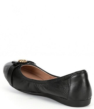 Cole Haan Tova Bow Leather Ballet Flats | Dillard's | Dillard's