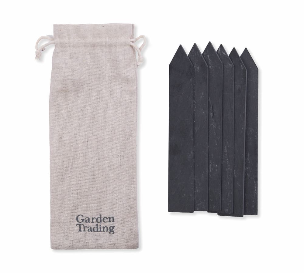 Plant Markers With Pencil, Slate, S/6 | Pottery Barn (US)