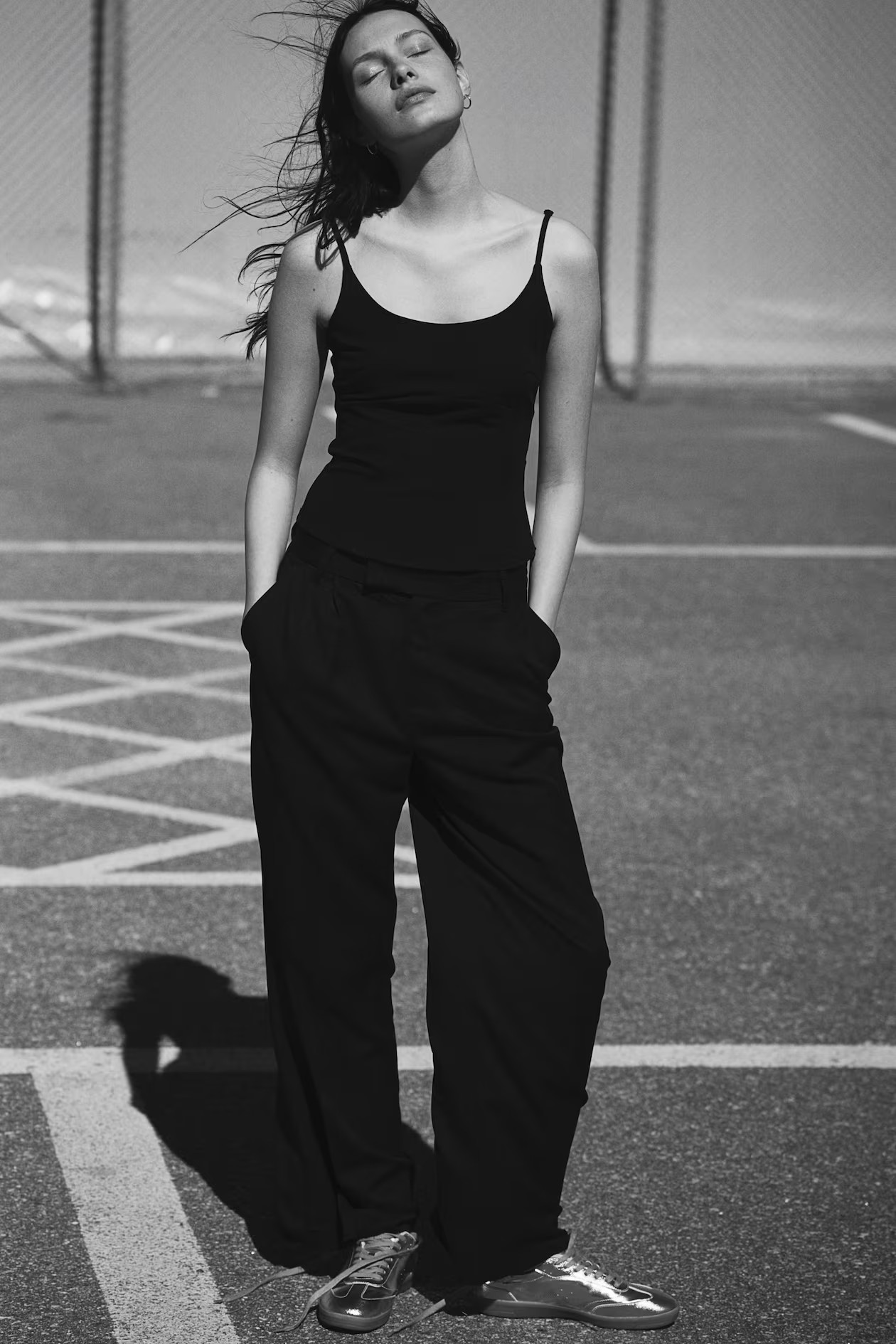 Tailored trousers - Black - Ladies | H&M GB | H&M (UK, MY, IN, SG, PH, TW, HK)