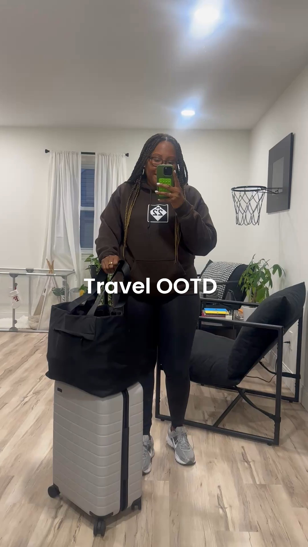 Travel OOTD + my fav travel items from Away✈️

#LTKTravel #LTKItBag #LTKStyleTip