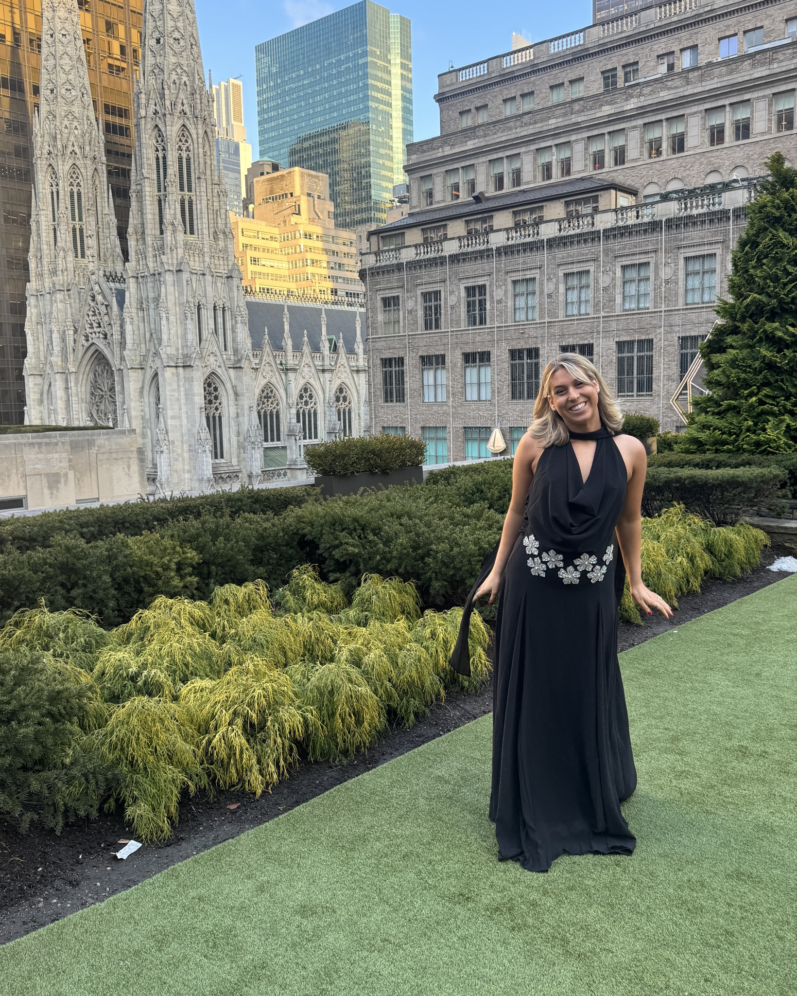 Black tie corporate Christmas holiday party dress, also gorgeous for weddings. Maxi dress - wearing size 6 but runs large. 


#LTKWorkwear #LTKootd #LTKHoliday