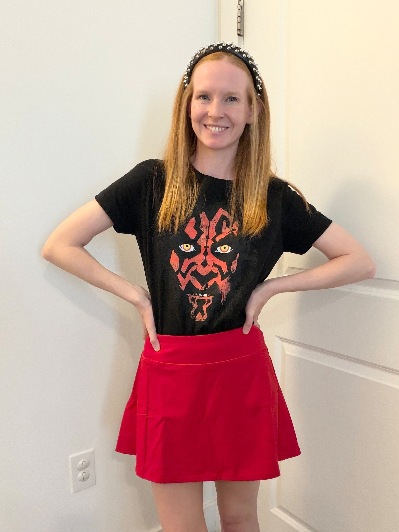 My Darth Maul outfit to celebrate the new show Star Wars: Maul - Shadow Lord on Disney+!

#LTKootd #LTKTravel #LTKgrwm