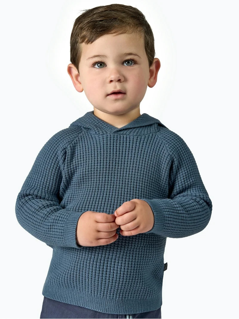 Modern Moments by Gerber Toddler Boy Hooded Sweater Knit, Sizes 12M-5T | Walmart (US)