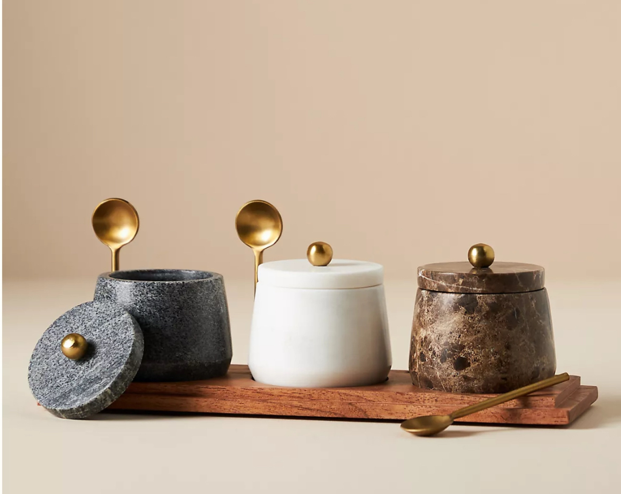 Marble Condiment Set with Spoons

#LTKFindsUnder100 #LTKWedding #LTKHome