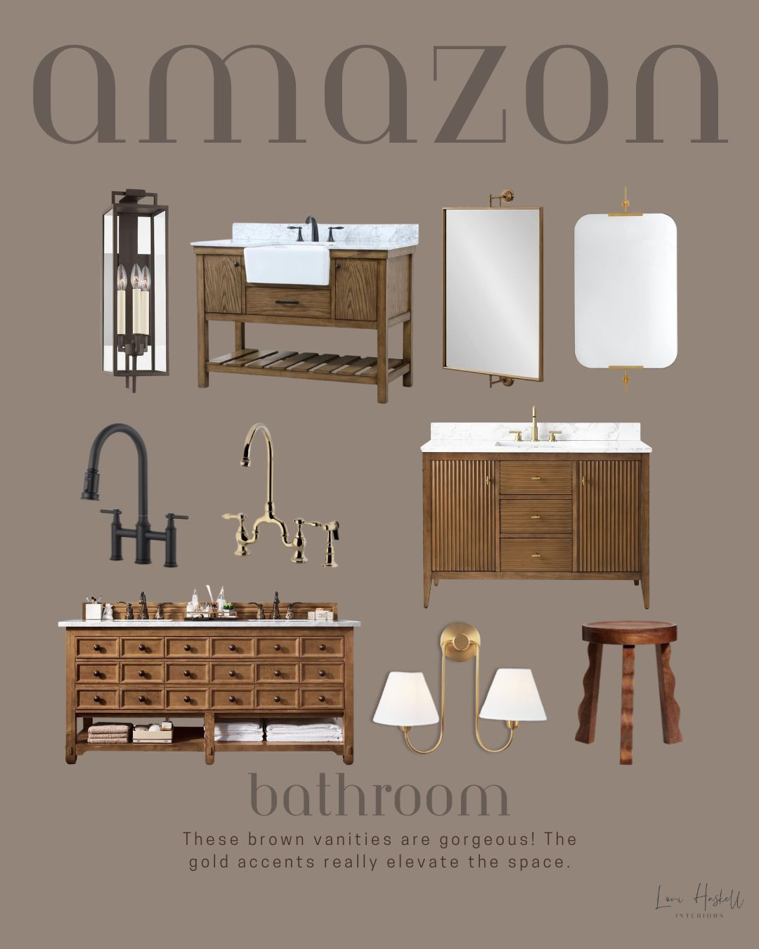 Gorgeous bathroom finds on Amazon! 

 #LTKOver40 #LTKHome #LTKStyleTip