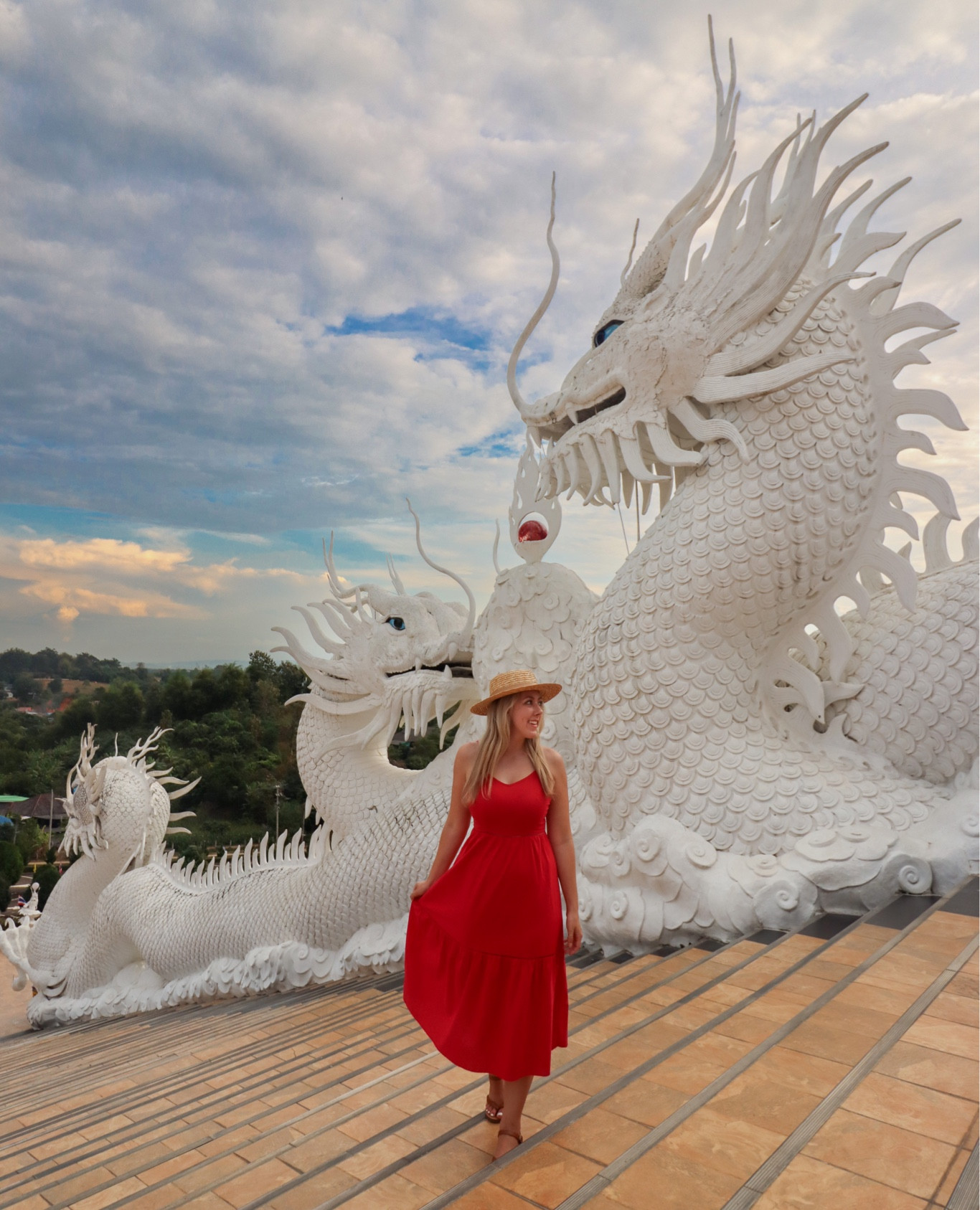 White Dragon Dress