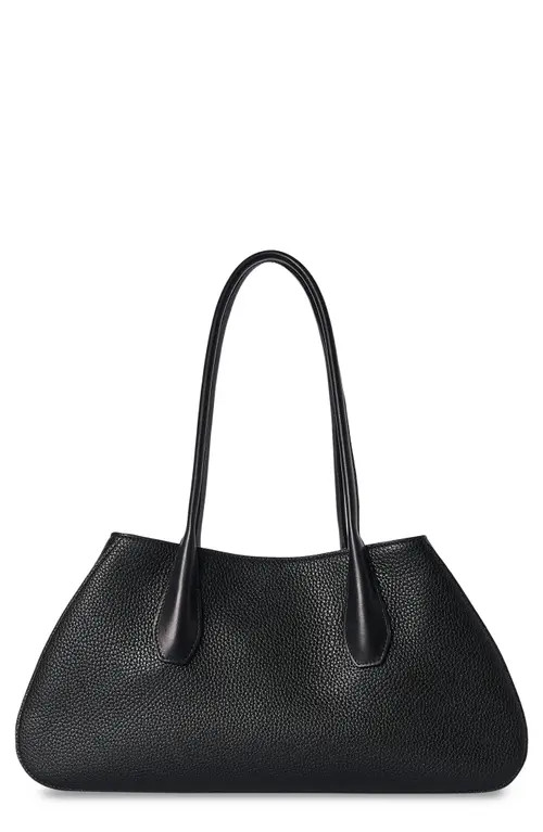 The Row Alger Geometric Shoulder Bag in Black/Black Ans at Nordstrom | Nordstrom