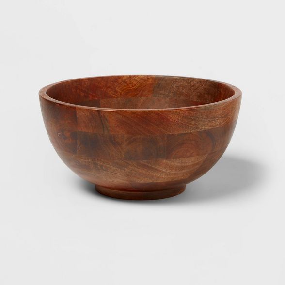 196oz Mango Wood Serving Bowl - Threshold™ | Target