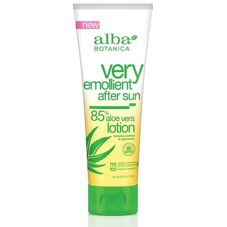 Very Emollient After Sun Lotion - 85% Aloe Vera - 8 oz | Walmart (US)