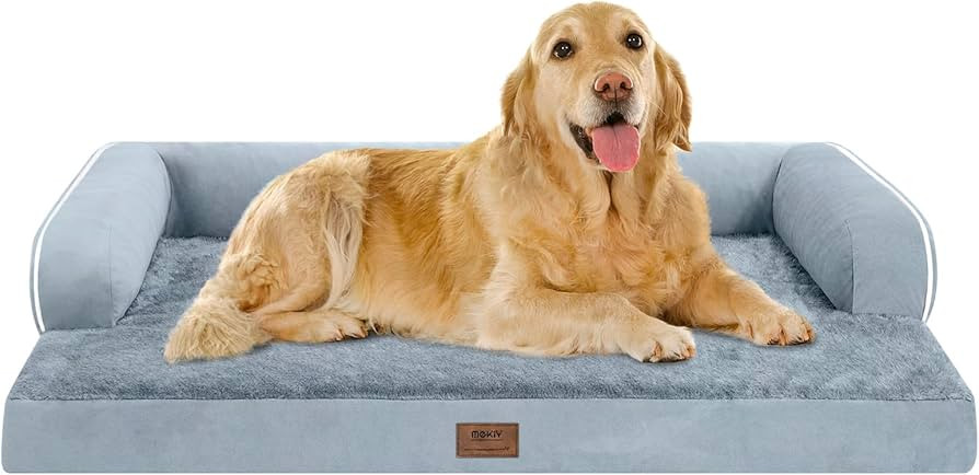 Extra Large Dog Bed Orthopedic Waterproof: Memory Foam Dog Bed for XL XLarge Extra Big Dogs - Cou... | Amazon (US)