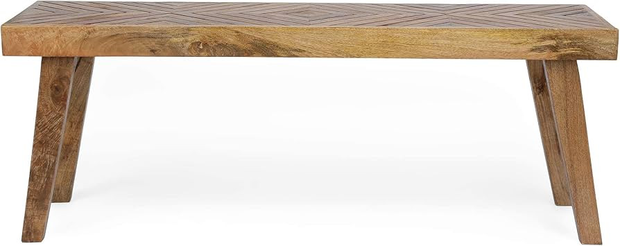 Christopher Knight Home Bench, Natural | Amazon (US)