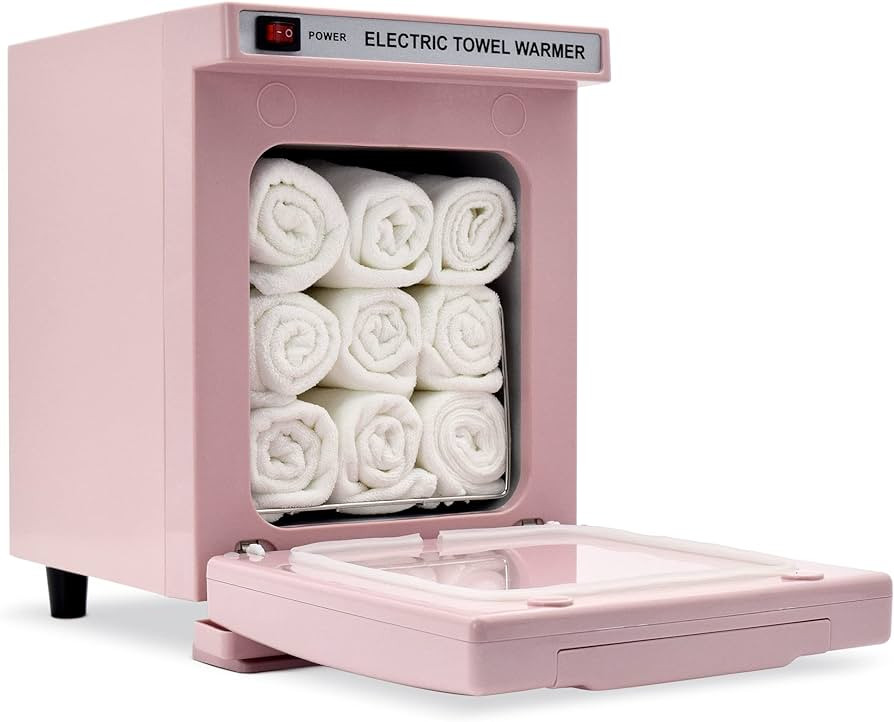 RyJaune Pink Towel Warmer, 5L Professional Hot Towel Warmer, High Tempearture Mini Towel Warmer P... | Amazon (US)