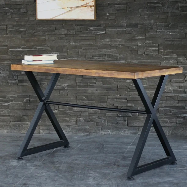 Contemporary Industrial Computer Desk/Hallway Decor Nova Table | Walmart (US)