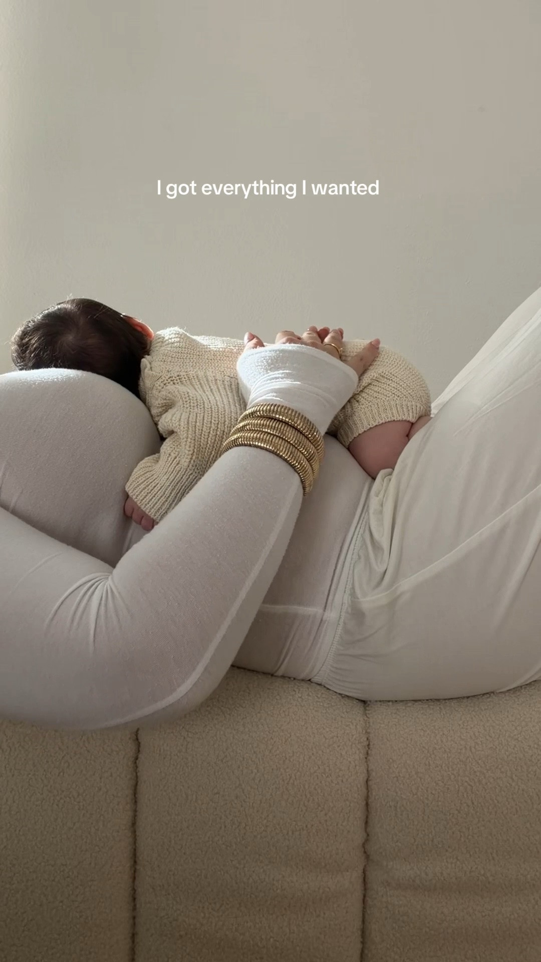 Cozy loungewear outfits for mom and baby - love this white long sleeve shirt!

#LTKBump #LTKBaby #LTKmomlife
