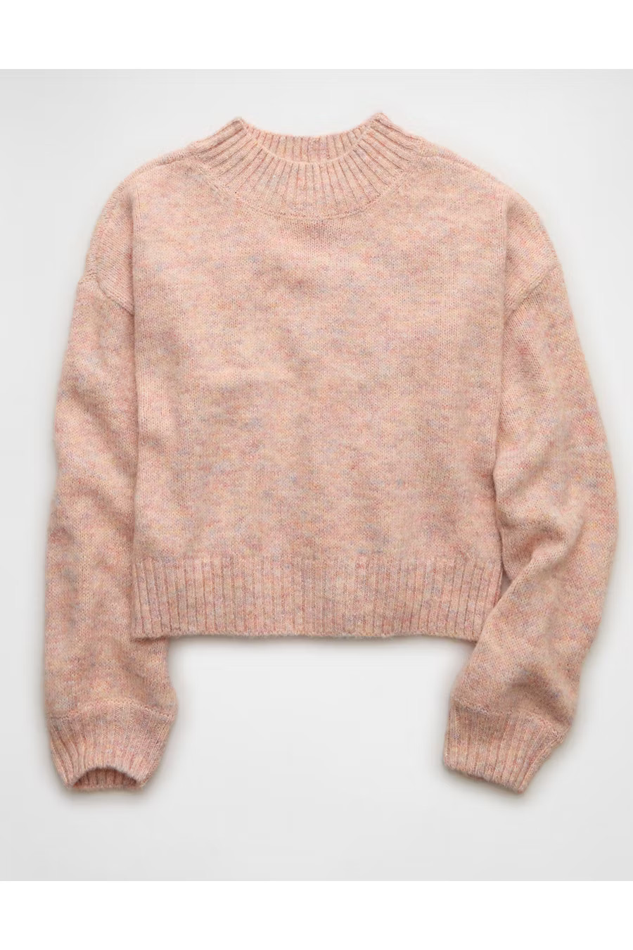 AE Snow Stopper Sweater Women's Pink XS | American Eagle Outfitters (US & CA)