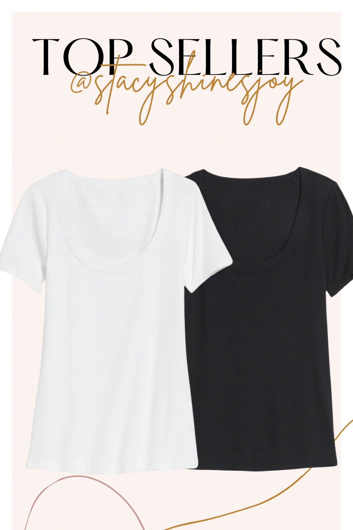 The perfect ribbed tee. Scoop neck looks great on a fuller bust, and rubbing lays flat against your body.

I wear an xl. 

#LTKunder50 #LTKstyletip #LTKcurves