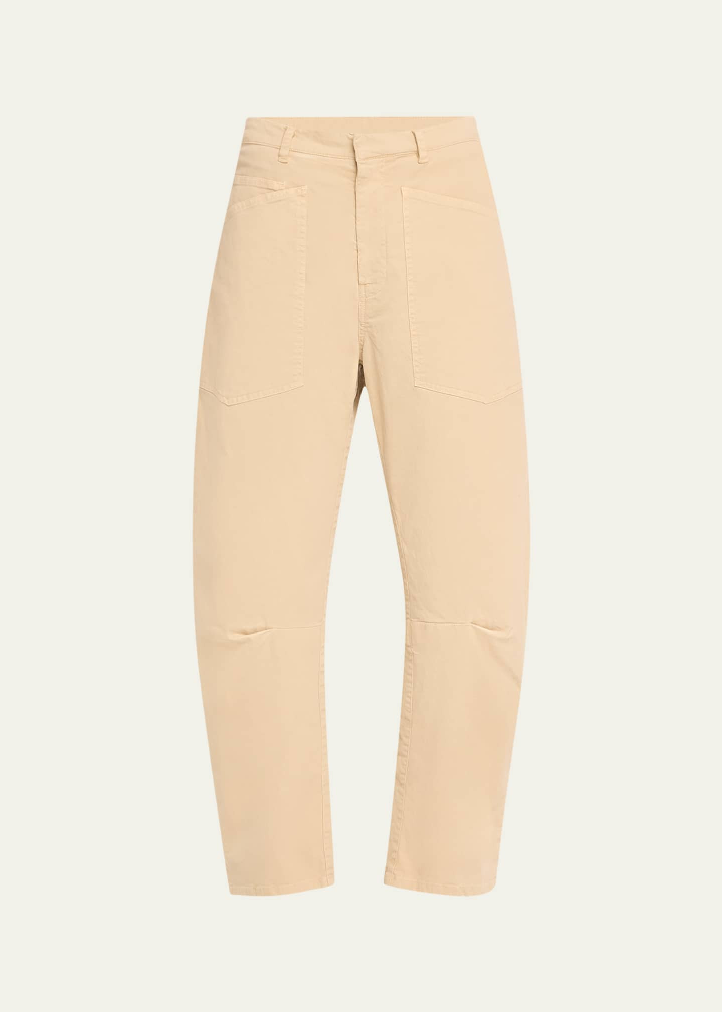 Nili Lotan Shon Mid-Rise Cropped Pants | Bergdorf Goodman