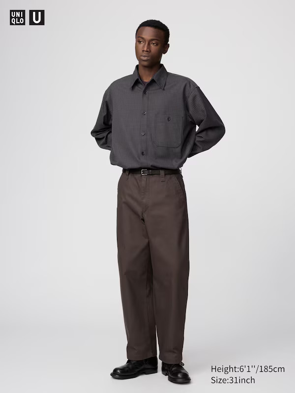 Wide Chino Trousers | UNIQLO (UK)