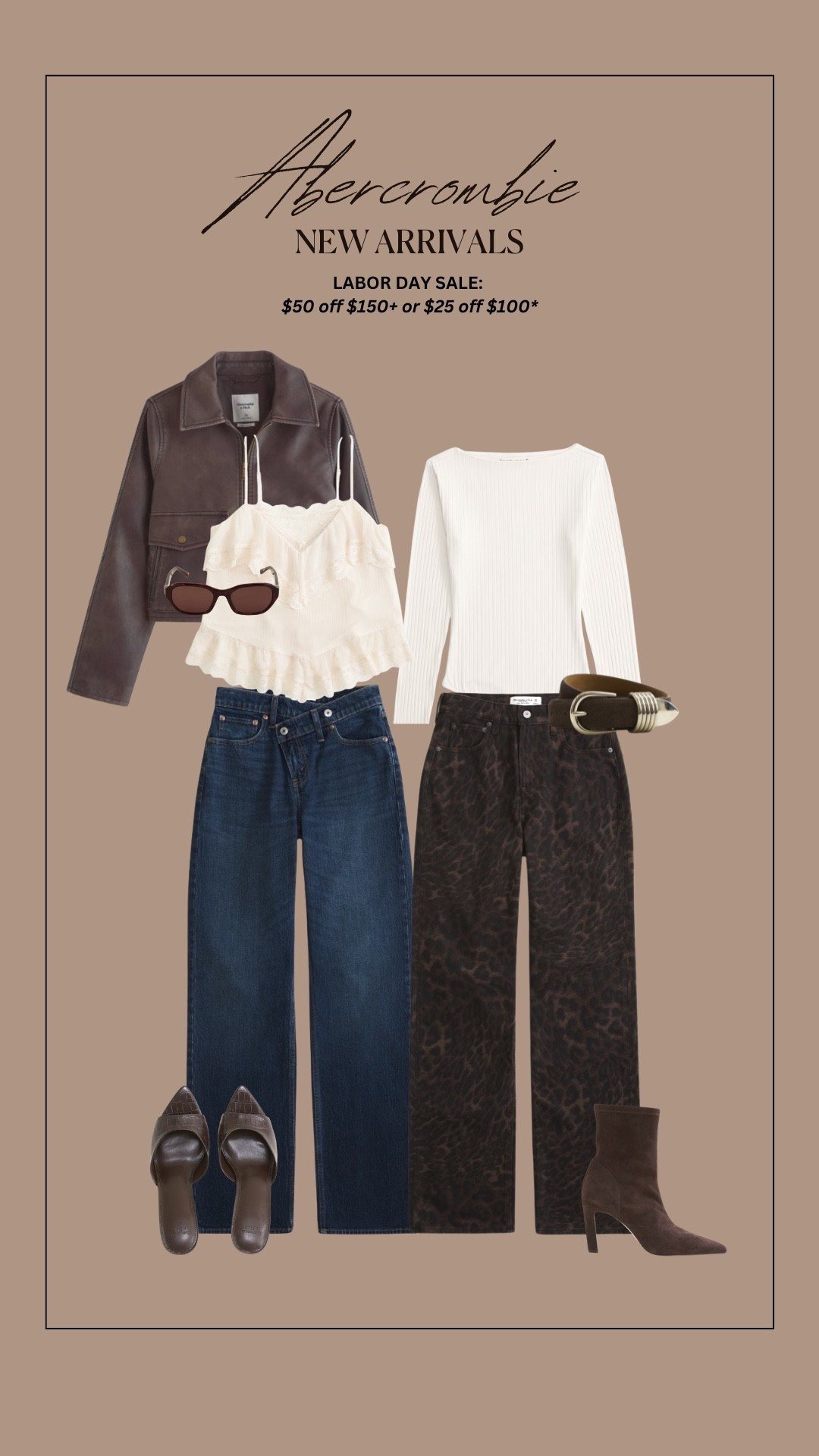 New arrivals included in Abercrombie’s Labor Day sale! $50 off $150 or $25 off $100+ 😍

#LTKSaleAlert #LTKFindsUnder100 #LTKStyleTip