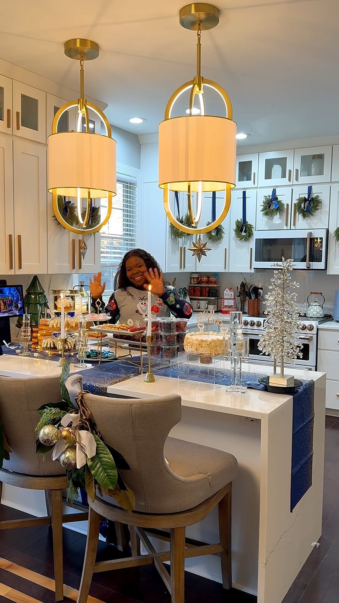 I got to host my family for Christmas and always think I’ll keep it simple 😅 Then somehow it turns into this. Hosting at home just feels different. I love creating little moments that make family feel welcome. Anyone else like this when they host? 

#LTKHome #LTKHoliday #LTKSeasonal