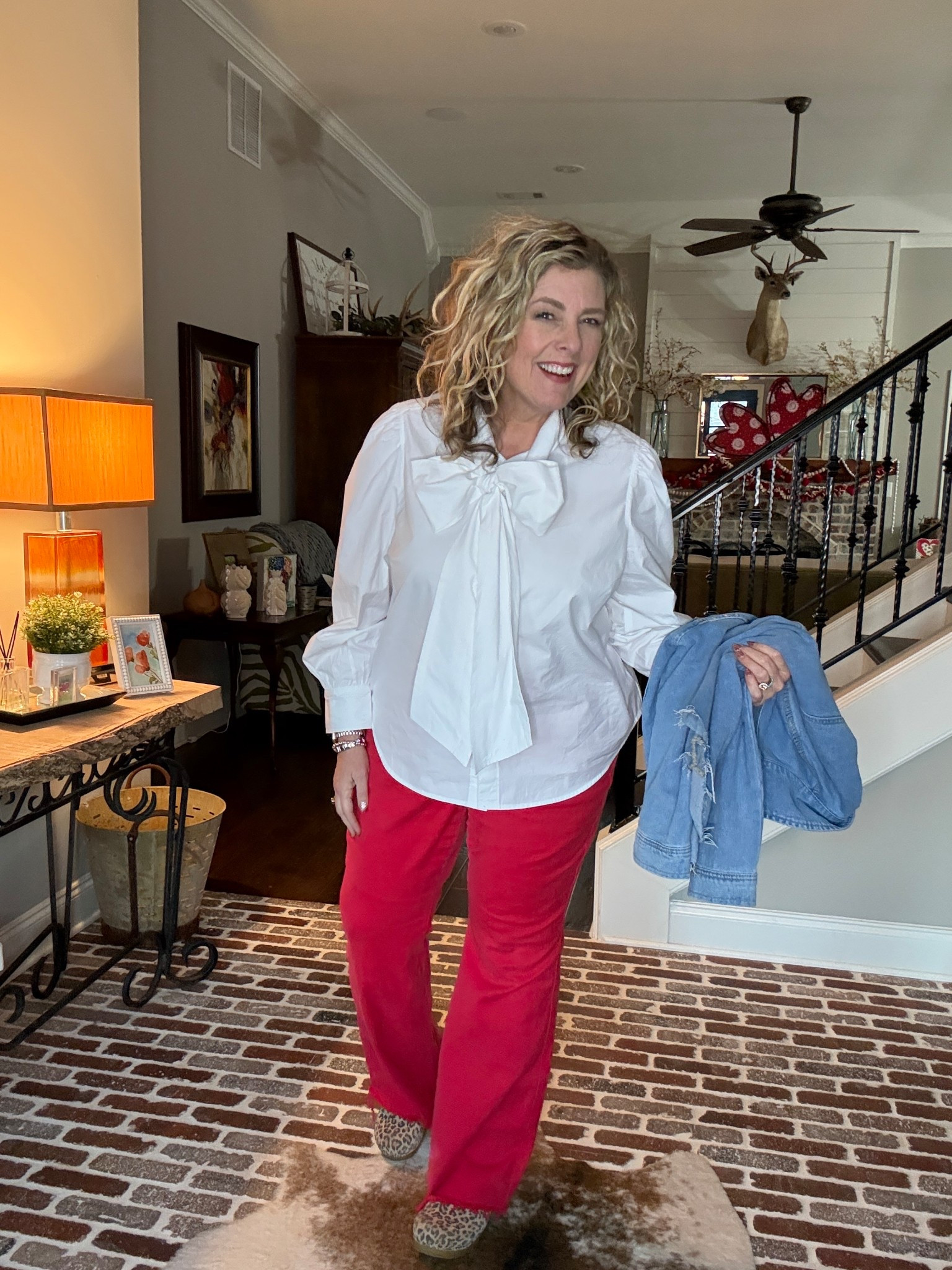 Valentine day ootd 

#LTKValentine #LTKOver40 #LTKootd