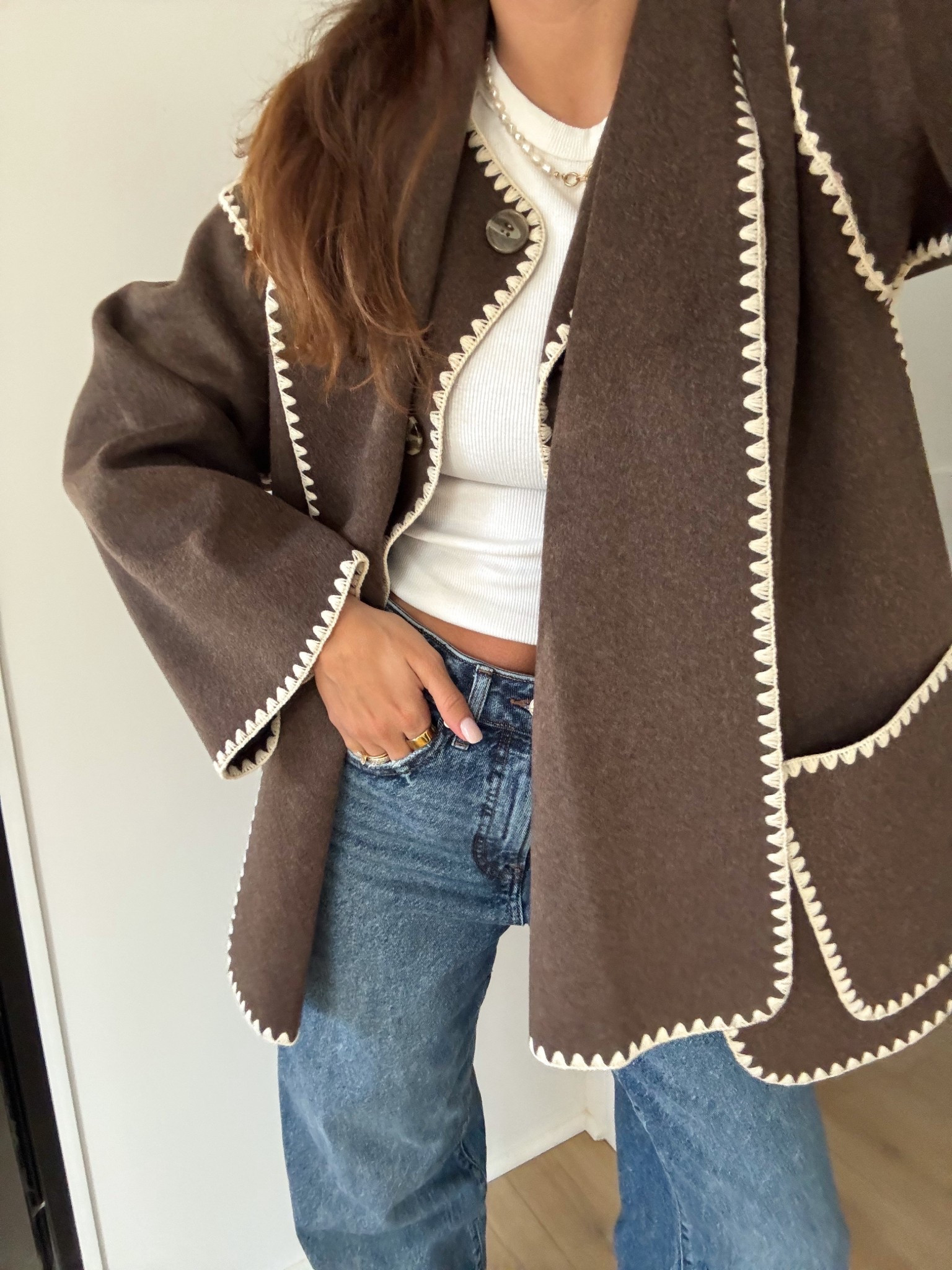 Pinterest outfit inspo🧸 love styling this wool scarf coat for winter outfits!! so cute and cozy 

#LTKootd #LTKSeasonal #LTKHoliday