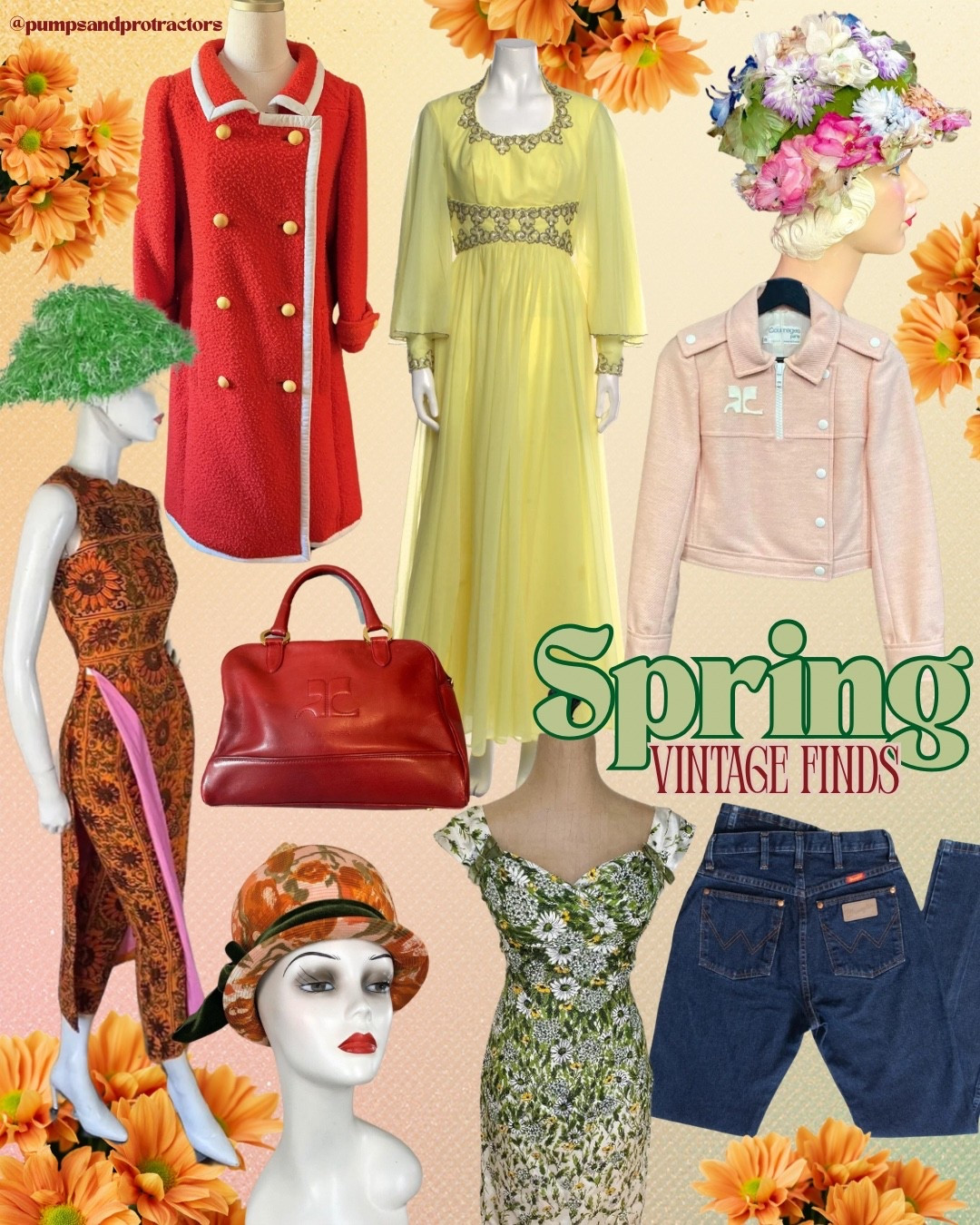 spring outfits, spring outfit ideas, spring fashion inspo, LTK spring outfits, LTK fashion finds, vintage fashion finds, vintage spring outfits, thrifted spring outfits, secondhand style, sustainable spring fashion, retro spring style, 90s vintage outfits, 80s vintage fashion, cottagecore spring outfit, romantic spring style, Parisian spring outfits, effortless spring style, classic feminine outfits, capsule wardrobe spring, neutral spring outfits, floral spring dresses, vintage denim outfits, high waisted jeans outfit, statement blouse outfit, layering for spring, transitional weather outfits, chic everyday outfits, timeless fashion pieces, affordable vintage style, curated closet finds

#LTKSeasonal #LTKootd #LTKSpringSale