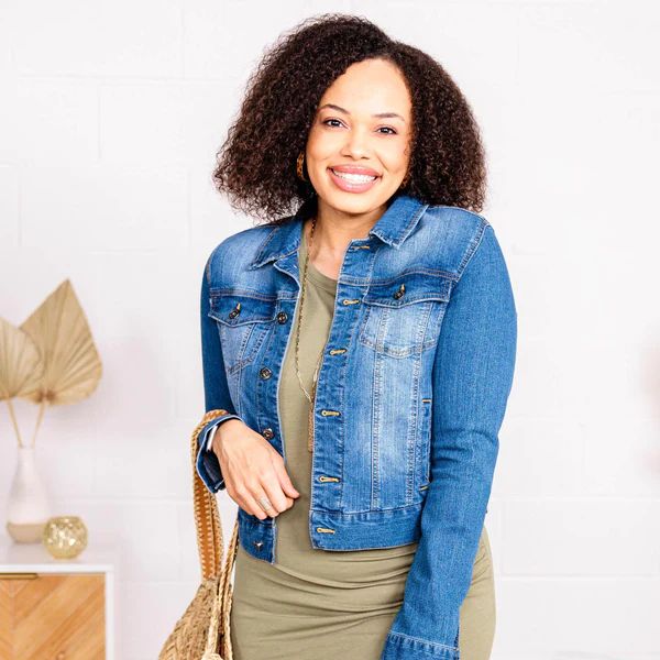 Spring Jean Jacket | Limeberry Designs