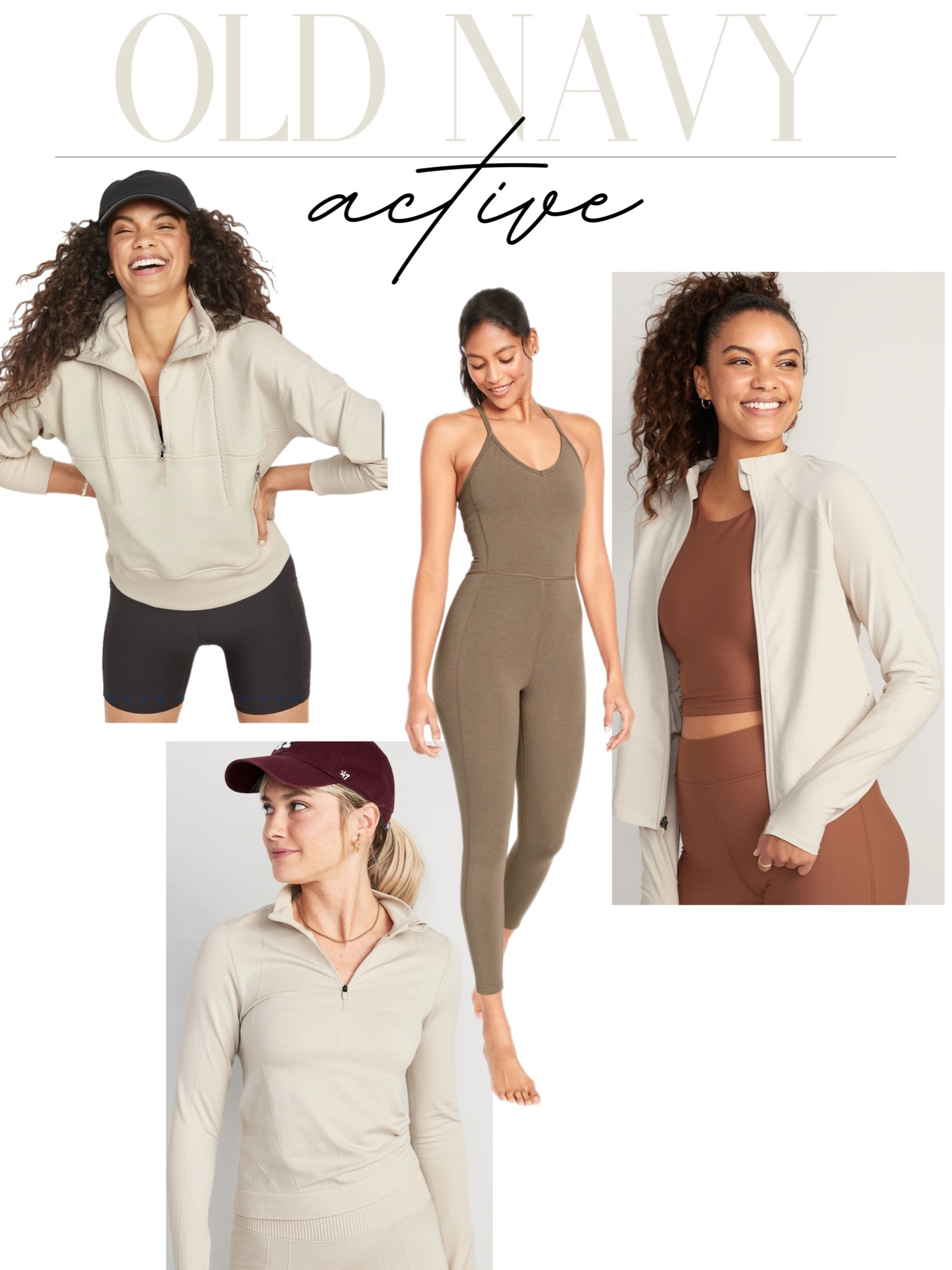 Old Navy Active Wear I’m loving | activewear sale | neutral active wear

#LTKsalealert #LTKfit #LTKunder100