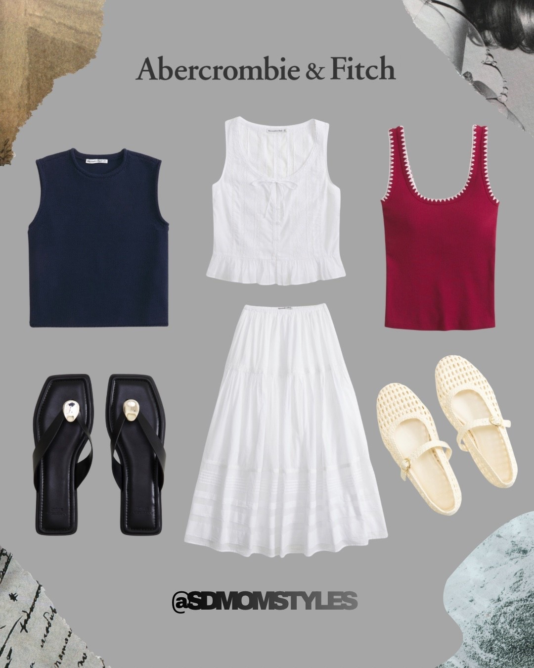The perfect white skirt & three tops to pair with it 

Wear during spring break and summer vacation or on Easter 
@abercrombie 


#LTKOver40 #LTKSeasonal #LTKSpringSale