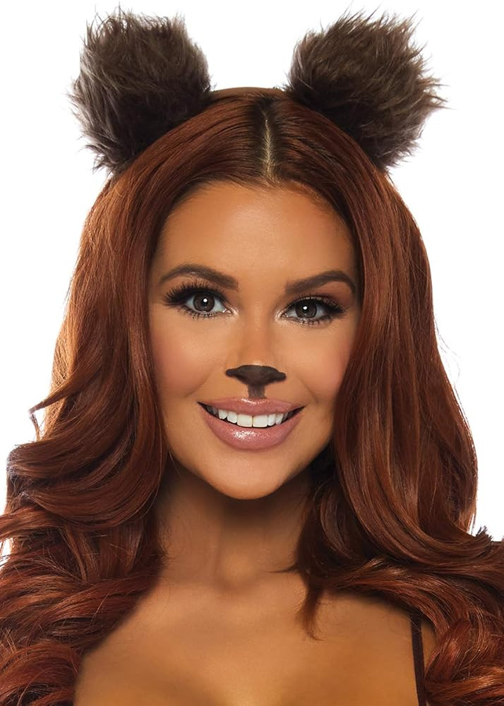 Leg Avenue Women's Cute Furry Animal Ear Headband | Amazon (US)
