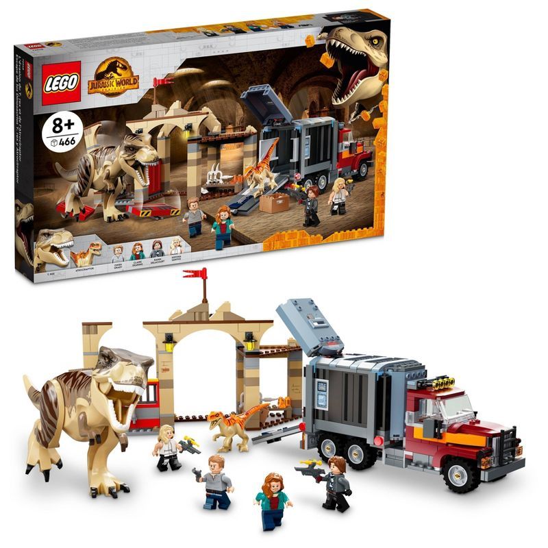 LEGO Jurassic World T. rex & Atrociraptor Dinosaur Breakout 76948 | Target