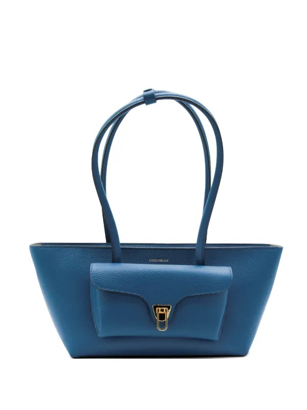 medium Double Beat leather shoulder bag | Farfetch Global