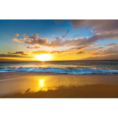 Kaanapali Beach Sunset by Yinyang | Wayfair North America