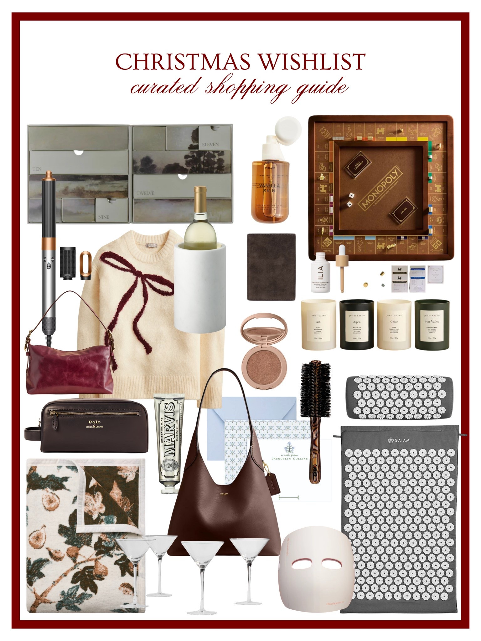 Christmas wishlist inspiration! Honestly, some of my dream purchases! 🤣✨🎁  Red Light Mask, Gift Guide for Her, Christmas Present, Wishlist Inspo, Christmas List Ideas, Luxury Gifts, Budget Luxury Gifts, old Money Gift Guide, Old Money Christmas Gifts 

#LTKHoliday #LTKGiftGuide #LTKCyberWeek