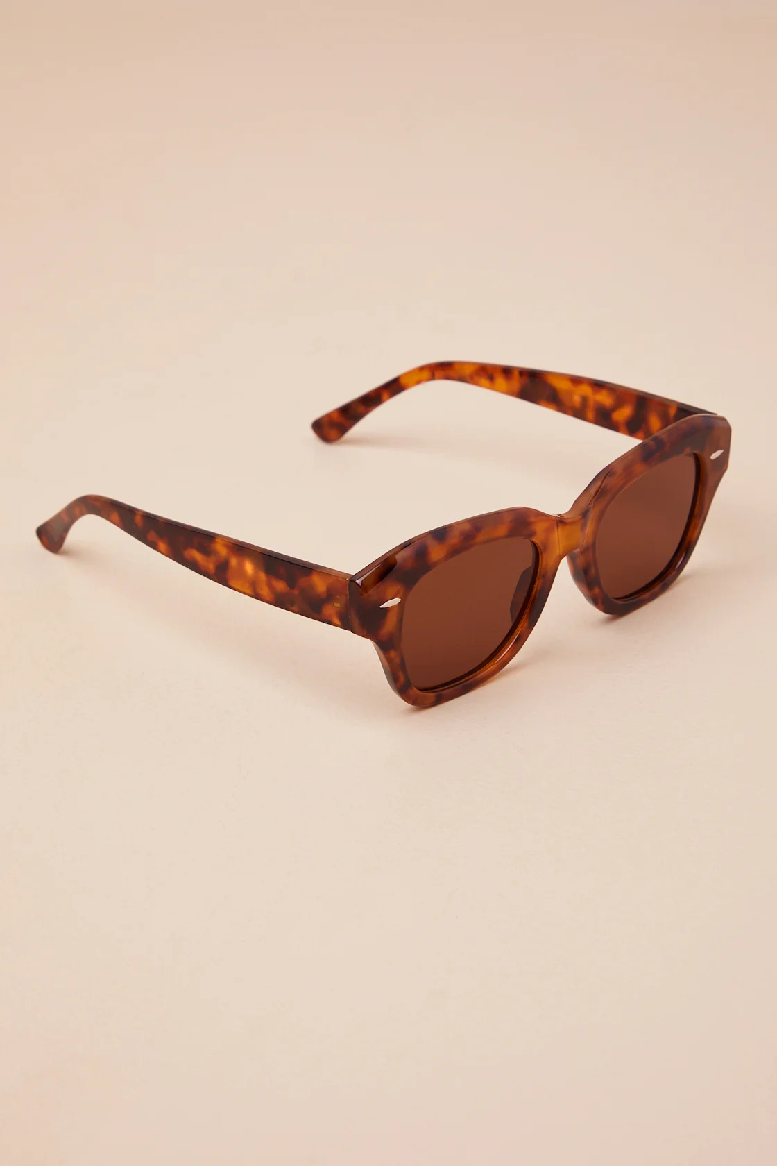 Danny Brown Tortoise Square Sunglasses | Lulus